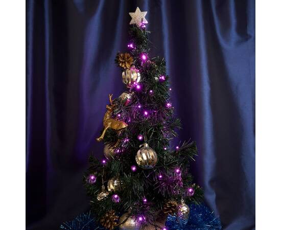 Светодиодная гирлянда Feron Линейная 230V розовая 8 режимов CL06 32313