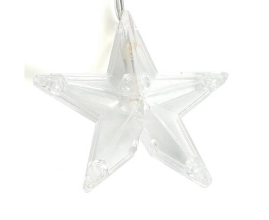 Светодиодная гирлянда Feron Занавес Звездочки 230V разноцветная 8 режимов CL25 48609, изображение 3