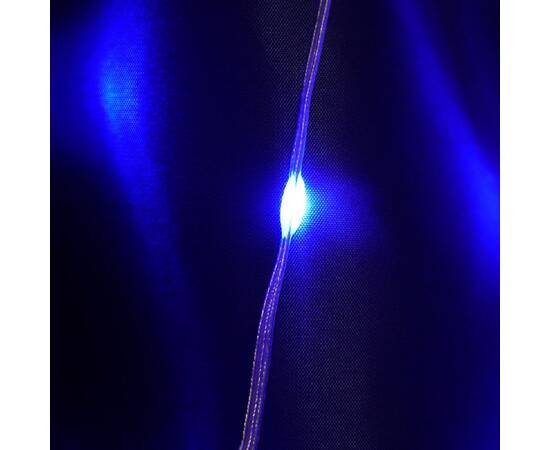 Светодиодная гирлянда Feron Занавес Водопад 230V синяя 8 режимов CL28 48606, изображение 3