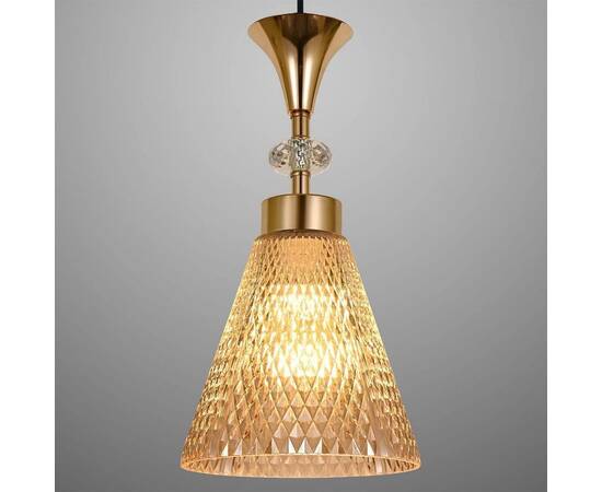 Подвесная люстра Reluce 02005-0.9-03 Amber, изображение 2