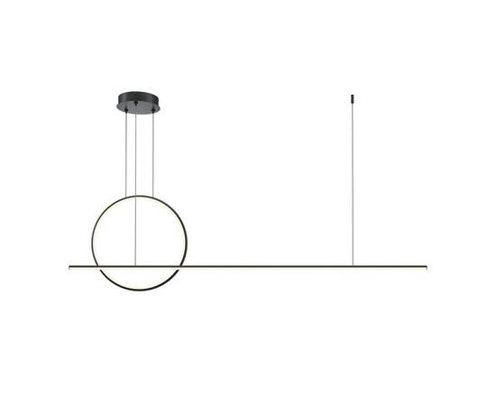 Подвесной светодиодный светильник Maytoni Halo MOD247PL-L49BK