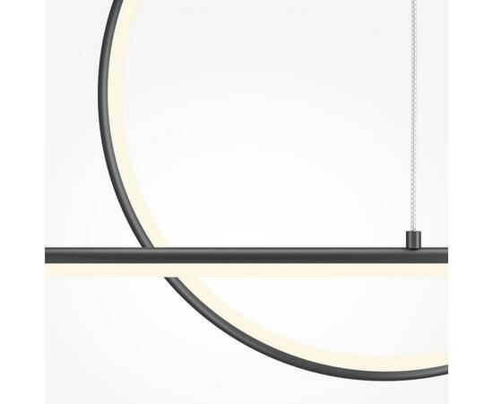 Подвесной светодиодный светильник Maytoni Halo MOD247PL-L49BK, изображение 5