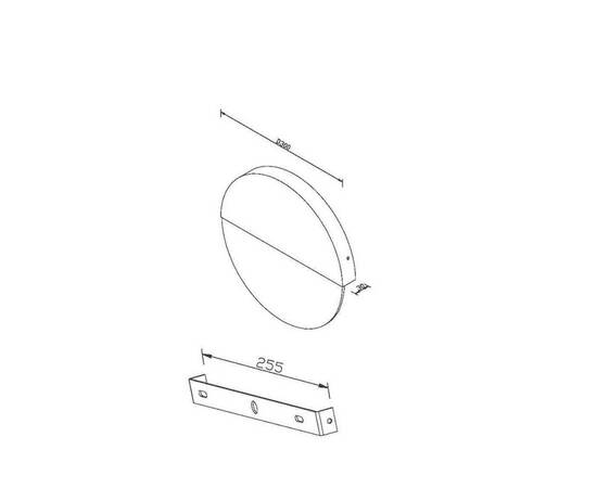 Настенный светодиодный светильник Maytoni Jupiter MOD320WL-L13MR3K1, изображение 2