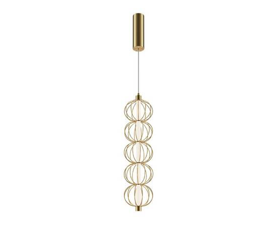 Подвесной светодиодный светильник Maytoni Golden Cage MOD216PL-L10G3K