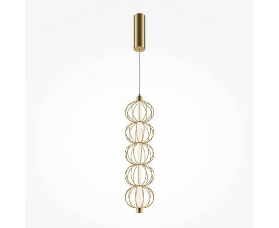 Подвесной светодиодный светильник Maytoni Golden Cage MOD216PL-L10G3K, изображение 6