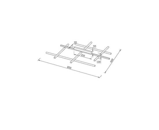 Потолочный светодиодный светильник Maytoni Radiance MOD278CL-L50G3K, изображение 2