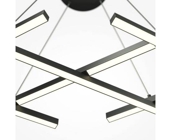 Подвесной светодиодный светильник Maytoni Halo MOD244PL-L50BK, изображение 4