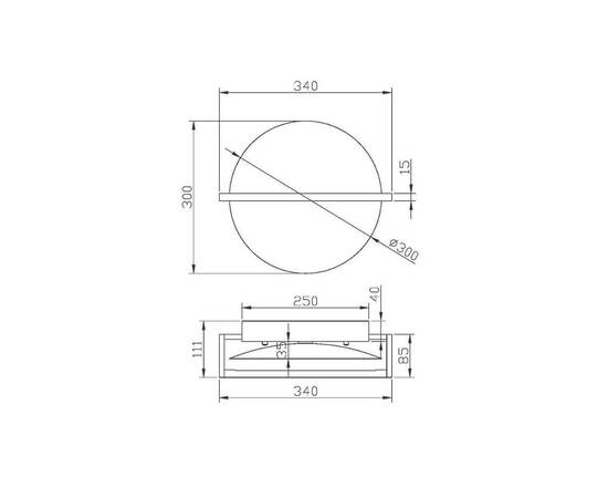 Бра Maytoni Mira MOD279WL-L14G3K, изображение 2