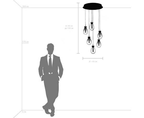 Подвесная светодиодная люстра Lightstar Colore 805169, изображение 6