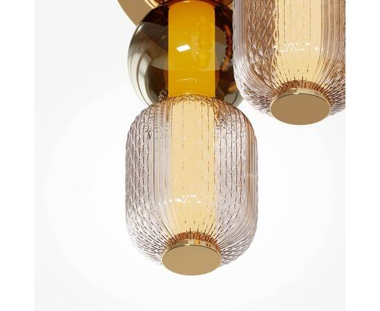 Потолочная светодиодная люстра Maytoni Drop MOD273CL-L60G3K, изображение 3