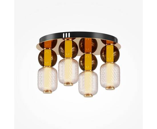 Потолочная светодиодная люстра Maytoni Drop MOD273CL-L60G3K, изображение 5