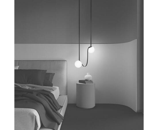 Подвесной светодиодный светильник Maytoni Technical Pendant system Parity Luna TR125B-10W4K-B, изображение 7