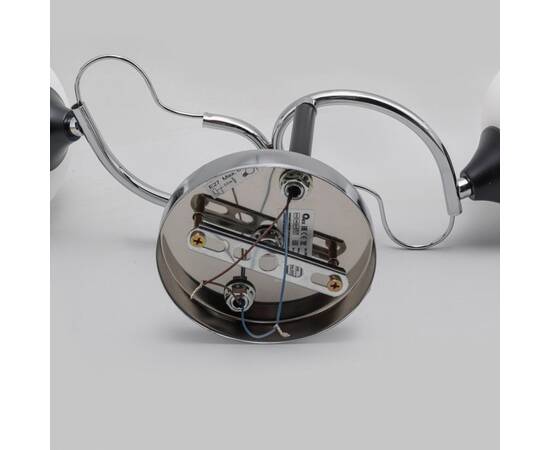 Потолочная люстра IMEX MD.3618-2-S-CH+BK, изображение 3