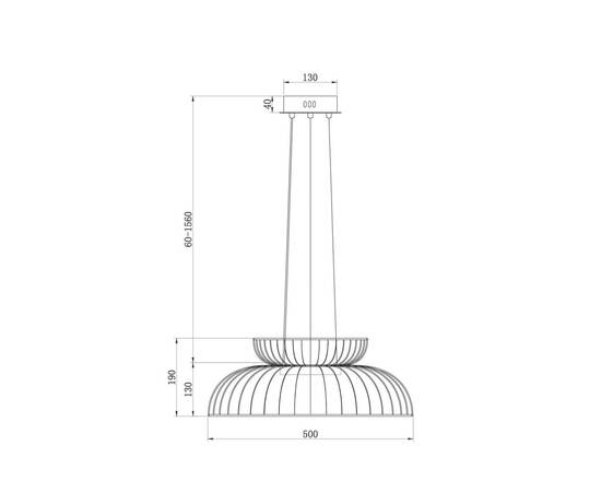 Подвесной светодиодный светильник Freya Citrus FR5398PL-L6B, изображение 2