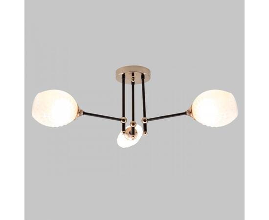 Потолочная люстра IMEX MD.4144-3-S-BK+FGD, изображение 4