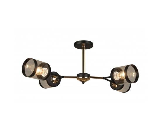 Потолочная люстра IMEX MD.3592-4-S-BK+FGD