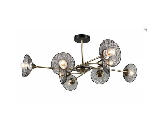 Потолочная люстра IMEX MD.5700-8-S-AB+BK