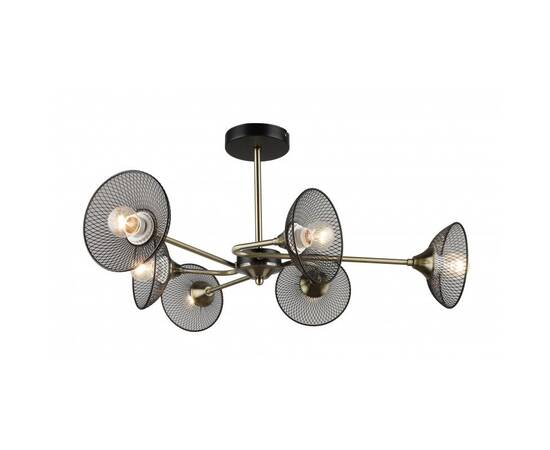 Потолочная люстра IMEX MD.5700-6-S-AB+BK