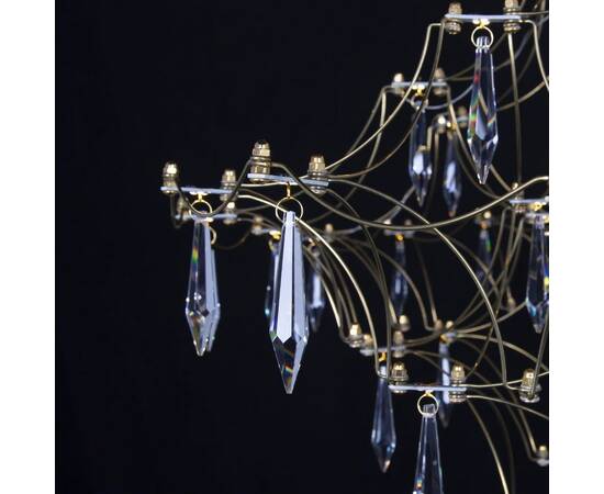 Подвесная светодиодная люстра Loft IT Mira 10259/800 Gold Asfour, изображение 4