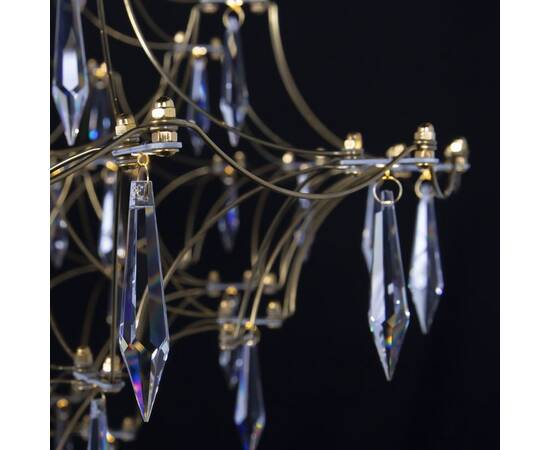 Подвесная светодиодная люстра Loft IT Mira 10259/800 Gold Asfour, изображение 6