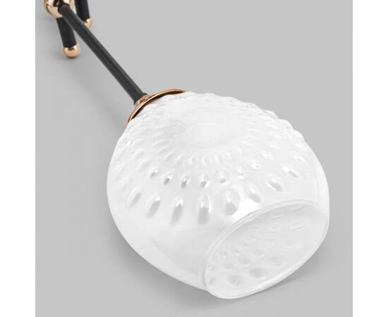 Потолочная люстра IMEX MD.4144-5-S-BK+FGD, изображение 2