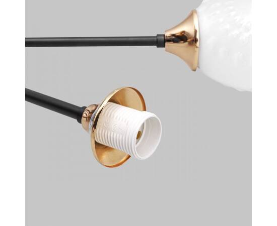 Потолочная люстра IMEX MD.4144-5-S-BK+FGD, изображение 4