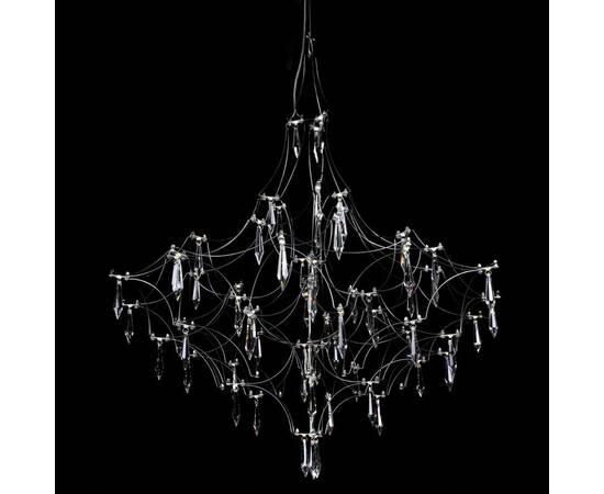 Подвесная светодиодная люстра Loft IT Mira 10259/800 Silver Asfour