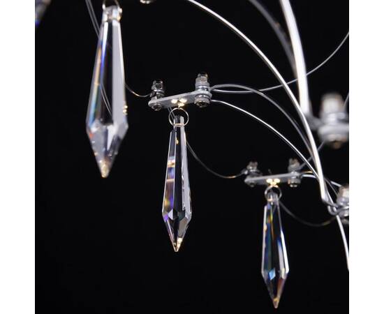 Подвесная светодиодная люстра Loft IT Mira 10259/800 Silver Asfour, изображение 2