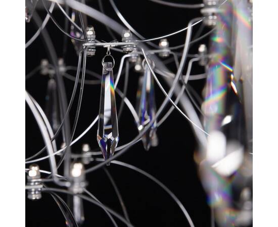 Подвесная светодиодная люстра Loft IT Mira 10259/800 Silver Asfour, изображение 3