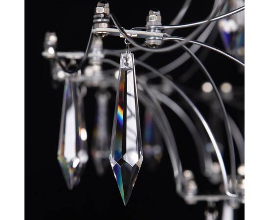 Подвесная светодиодная люстра Loft IT Mira 10259/800 Silver Asfour, изображение 5