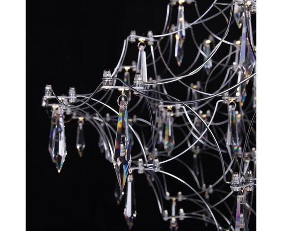 Подвесная светодиодная люстра Loft IT Mira 10259/800 Silver Asfour, изображение 6