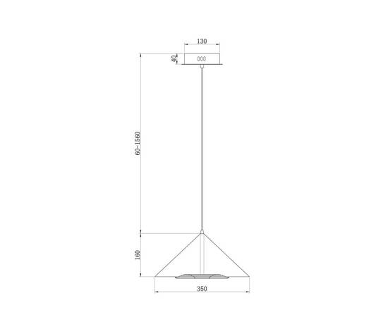 Подвесной светодиодный светильник Freya Ride FR5397PL-L3B, изображение 2