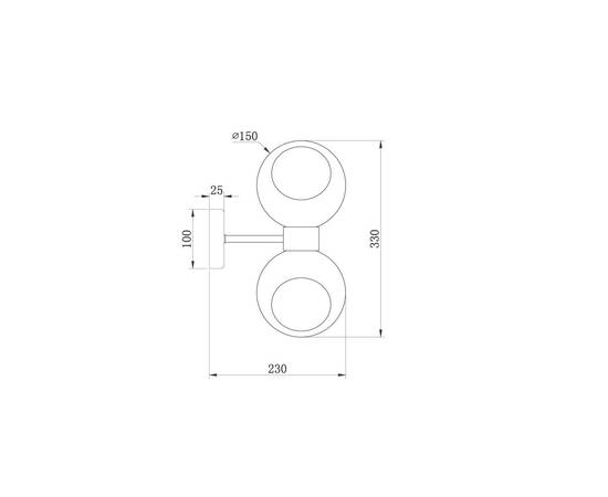 Бра Freya Bony FR5394WL-02BS, изображение 2