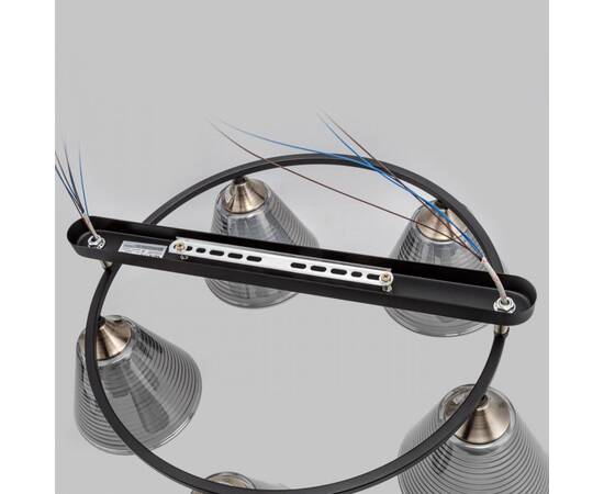 Потолочная люстра IMEX MD.5948-5-S-BK+AB, изображение 3