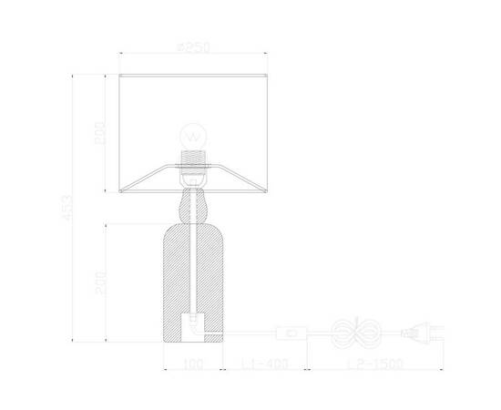 Настольная лампа Freya Forest FR5326TL-01W, изображение 2