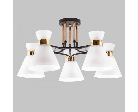 Потолочная люстра IMEX MD.5692-5-S-COFFEE+FGD