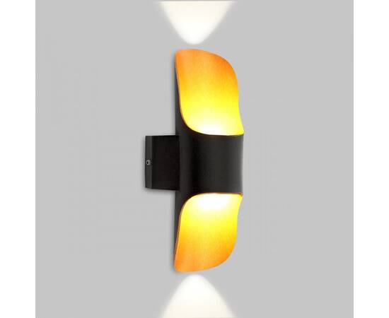 Уличный настенный светодиодный светильник IMEX Wels IL.0014.0008-BMG, изображение 2