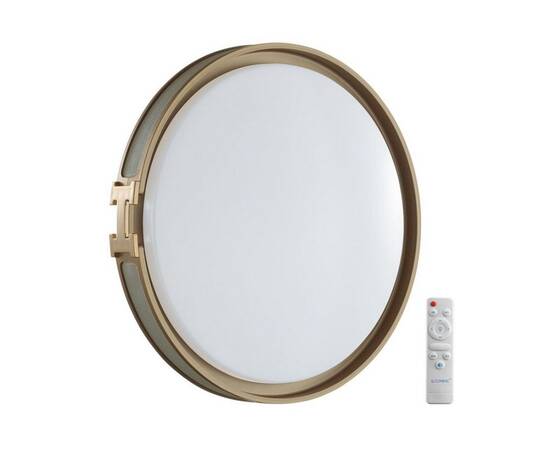 Настенно-потолочный светодиодный светильник Sonex Color Favemo Grey 7654/EL