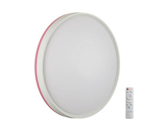 Настенно-потолочный светодиодный светильник Sonex Color Kezo Pink 7708/EL