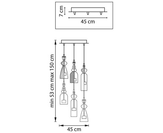 Подвесная светодиодная люстра Lightstar Belle 814069, изображение 8