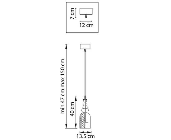 Подвесной светодиодный светильник Lightstar Belle 814002, изображение 8