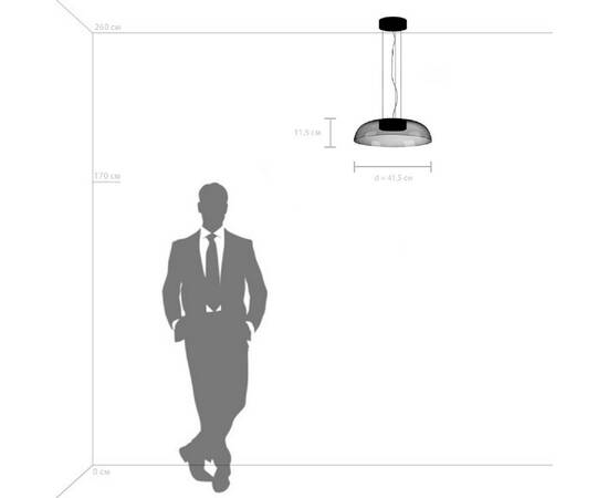 Подвесной светодиодный светильник Lightstar Celesta 809210, изображение 6