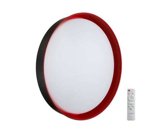 Настенно-потолочный светодиодный светильник Sonex Color Tuna Red 7710/EL