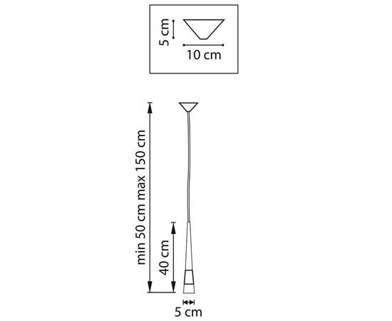 Подвесной светодиодный светильник Lightstar Cone 757013, изображение 5