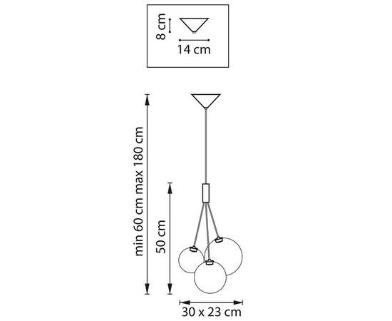 Подвесной светодиодный светильник Lightstar Sferetta 801039, изображение 8