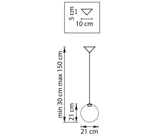 Подвесной светодиодный светильник Lightstar Sferetta 801012, изображение 5