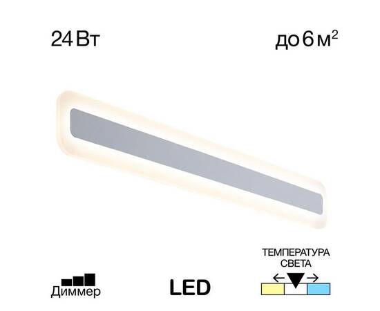 Настенный светодиодный светильник Citilux Тринити CL238560, изображение 8