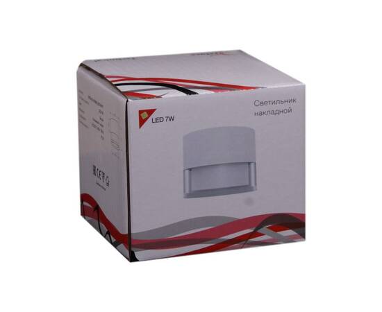 Потолочный светодиодный светильник Reluce 81155-9.5-001MN LED7W WT, изображение 2