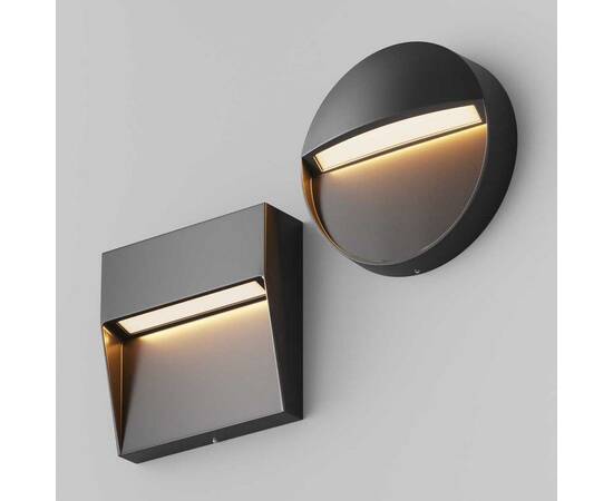 Уличный настенный светодиодный светильник Maytoni Mane O046SL-L3B3K, изображение 4