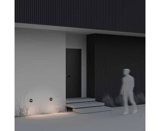 Уличный настенный светодиодный светильник Maytoni Mane O046SL-L3B3K, изображение 6